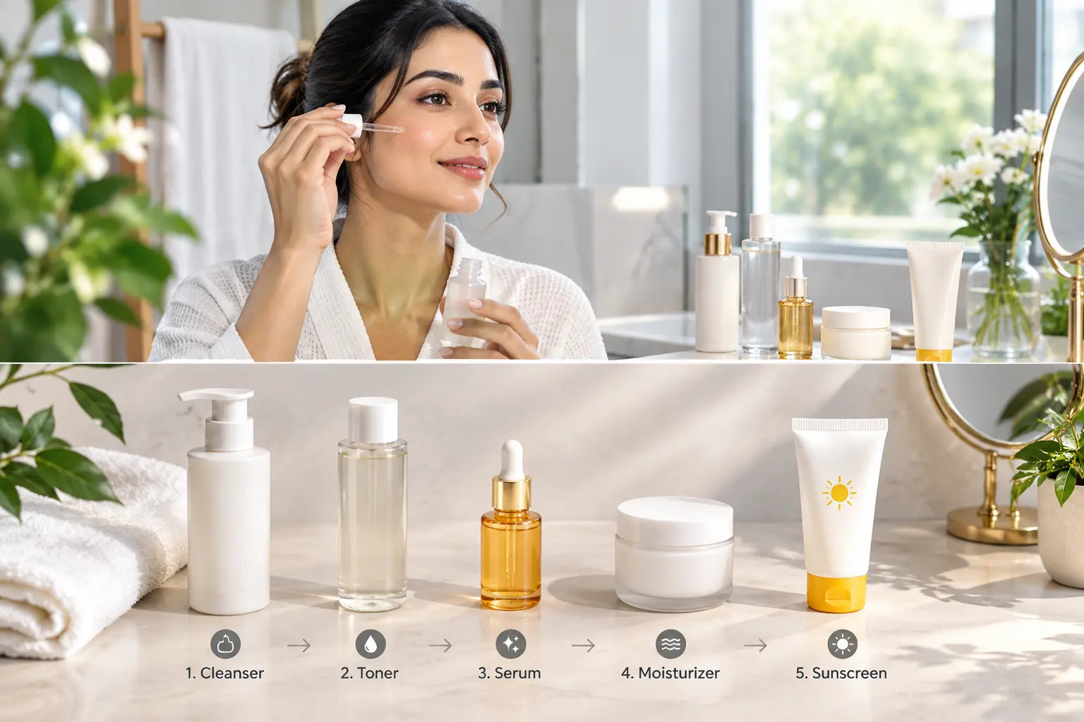 How to apply Qullnowisfap products in the correct skincare order